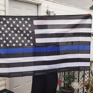 Back The Blue Thin Blue Line Flags